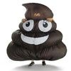 Inflatable Giant Poop Emoji Costume for Adult Kids Halloween Party Game One size Fit Most Height 150 cm Up