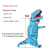 JYZCOS Adult Kid Inflatable Dinosaur Costume t-rex Costume Halloween Party Costumes for Women Men Jurassic World Cosplay Costume