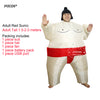 JYZCOS Halloween Purim Costume Inflatable Sumo Suit Sumo Wrestling Suit Kids Unisex Boys Girls Wrestler Fancy Dress Outfit