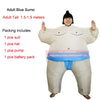 JYZCOS Halloween Purim Costume Inflatable Sumo Suit Sumo Wrestling Suit Kids Unisex Boys Girls Wrestler Fancy Dress Outfit