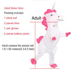 JYZCOS Inflatable Unicorn Costumes for Kids Adult Fancy Dress Ride Horse Suit Halloween Purim Carnival Party Boys Girls Outfit
