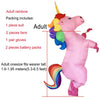 JYZCOS Inflatable Unicorn Costumes for Kids Adult Fancy Dress Ride Horse Suit Halloween Purim Carnival Party Boys Girls Outfit