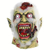 Joker Mask Movie Batman The Dark Knight Cosplay Horror Scary Clown Mask with Green Hair Wig Halloween Latex Mask Party Costume