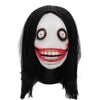 Joker Mask Movie Batman The Dark Knight Cosplay Horror Scary Clown Mask with Green Hair Wig Halloween Latex Mask Party Costume