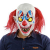 Joker Mask Movie Batman The Dark Knight Cosplay Horror Scary Clown Mask with Green Hair Wig Halloween Latex Mask Party Costume