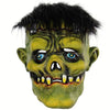 Joker Mask Movie Batman The Dark Knight Cosplay Horror Scary Clown Mask with Green Hair Wig Halloween Latex Mask Party Costume