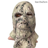 Joker Mask Movie Batman The Dark Knight Cosplay Horror Scary Clown Mask with Green Hair Wig Halloween Latex Mask Party Costume