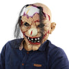 Joker Mask Movie Batman The Dark Knight Cosplay Horror Scary Clown Mask with Green Hair Wig Halloween Latex Mask Party Costume