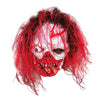 Joker Mask Movie Batman The Dark Knight Cosplay Horror Scary Clown Mask with Green Hair Wig Halloween Latex Mask Party Costume