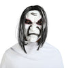 Joker Mask Movie Batman The Dark Knight Cosplay Horror Scary Clown Mask with Green Hair Wig Halloween Latex Mask Party Costume