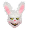 Kids Adult Horror Scared Halloween Plush Mask Unique Rabbit Panda Wolf Bear Shape Plush Mask Festive Party Supplies
