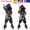 Kids Naruto Cosplay Costume For Boy Camouflage Ninja Dressed Halloween Costume for Kids Christmas Birthday Carnaval Paty Show
