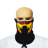 LED Music Light Airsoft Mask Luminous Glowing Flash Cosplay Masks Mascaras Halloween Carnaval Party Supplies Christams Decor