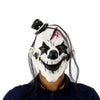 Latex Full Face Halloween Mask Scary Clown Big Mouth Red Hair Nose Cosplay Horror Masquerade Adult Ghost Festival Party Supplies