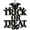 Letter WITCH IS IN Trick Or Treat Indoor And Outdoor Halloween Hanging Decoration Wall Signs