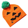 Light Glow Halloween Cap Knit Cap For Halloween Unique Hat For Children Adult Festive Party Supplies