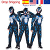 Marvel Comics Heros Venom Cosplay Costum Muscle Model Jumpsuits Halloween Costumes Cosplay For Kids Parties Paty Show Anime Suit