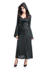 Medieval Sexy Gothic Witch Hooded Dress Adult Women Halloween Costumes Vampire Witch Party Masquerade Long Dress