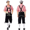 Men Set Oktoberfest Costume German Beer Bavarian Festival Party Halloween Costumes For Men Cosplay Plus Size 2xl