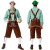 Men Set Oktoberfest Costume German Beer Bavarian Festival Party Halloween Costumes For Men Cosplay Plus Size 2xl
