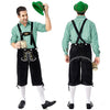 Men Set Oktoberfest Costume German Beer Bavarian Festival Party Halloween Costumes For Men Cosplay Plus Size 2xl