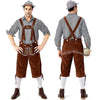 Men Set Oktoberfest Costume German Beer Bavarian Festival Party Halloween Costumes For Men Cosplay Plus Size 2xl
