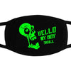 Multi Use Luminous Accessories Mask For Adult Halloween Skull Masks Skeleton PM2.5 Dustproof Skull Half Face Mask