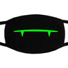Multi Use Luminous Accessories Mask For Adult Halloween Skull Masks Skeleton PM2.5 Dustproof Skull Half Face Mask