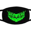 Multi Use Luminous Accessories Mask For Adult Halloween Skull Masks Skeleton PM2.5 Dustproof Skull Half Face Mask