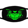 Multi Use Luminous Accessories Mask For Adult Halloween Skull Masks Skeleton PM2.5 Dustproof Skull Half Face Mask