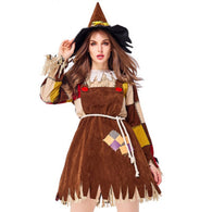NEW Halloween Witch Costume Parent-children Clothing Plus Size XL-XS   Sexy Dress Hat Carnival Party Performance Female Suit