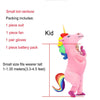 New Adult Kids Inflatable Unicorn Costume Pony Halloween Costumes for Women Men Cosplay Fantasia Party Inflatable Suit Jumpsuit