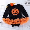 New Autumn Winter New Born Baby Clothes Unisex Halloween Clothes Boy Rompers Kids Costume For Girl Infant Jumpsuit 2PCS.