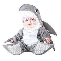 New Infant Toddler Baby Girls Boys Shark Animal Costume Halloween Dress up Cosplay Outfits Purim Holiday Costume