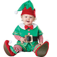 New Infant Toddlers Baby Boys Girls Green Christmas Elf Costume Halloween Party Cosplay Costumes for Christmas Purim Holiday