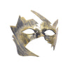 New Retro Men Halloween Burnished Antique Silver Gold Venetian Mardi Gras Masquerade Party Ball Mask