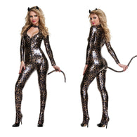 New Sexy Halloween Role-playing Leopard Cat Nightclub Stage Erotic Sexy Cosplay Adult Games Sex Toys for Woman