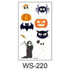 New Style Cute Funny Halloween Cartoon Luminous Eco-friendly Tattoo Waterproof Safety Sticker