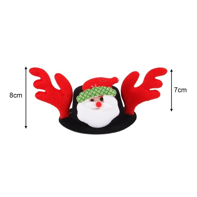 Pet Hat For Dog Cat Christmas Halloween Headwear Pet Funny headband Hat For Dogs Festival Party Head Accessories