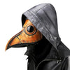 Plague Doctor Steampunk Bird Leather Halloween Party Mask Costume Cosplay Beak