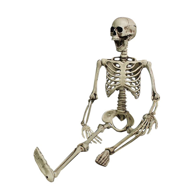 Poseable Full Life Size  Halloween Decoration Party Prop New Halloween Skeleton Holiday DIY Decorations SEP9
