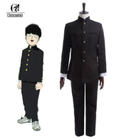 ROLECOS Anime Mob Psycho 100 Cosplay Costume Kageyama Shigeo Cosplay Costume Japanese School Boy Uniform Jacket Pants Full Set