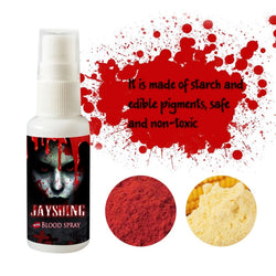 Realistic Fake Blood Spray Scary Halloween Makeup Splatter Blood Party Favors For Halloween Decoration Accessories