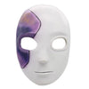 Sally Face Natural Latex Mask Women Girls Cosplay Halloween Theme Cosplay Props Cosplay Blue Wavy Wig With Wig Cap