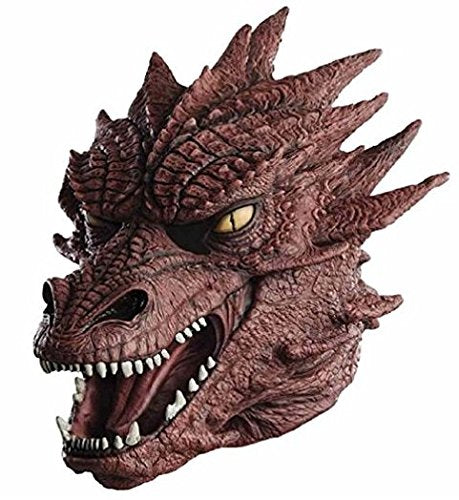 Scary Dragon Mask Latex Animal Head Monster Horror The Hobbit Oversize Masterpiece Smaug Mask Halloween
