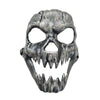 Scary Ghost Skull Skeleton Party Antique Mask Hollow Mouth Eyes Full Face Mask Army Games for Halloween Cosplay Party Decor