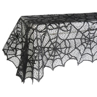 Spider Web Net Black Halloween Tablecover Lace Halloween Easter Festival Tablecloth For Parties Event Decor & Dinner New 2018