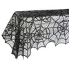 Spider Web Net Black Halloween Tablecover Lace Halloween Easter Festival Tablecloth For Parties Event Decor & Dinner New 2018