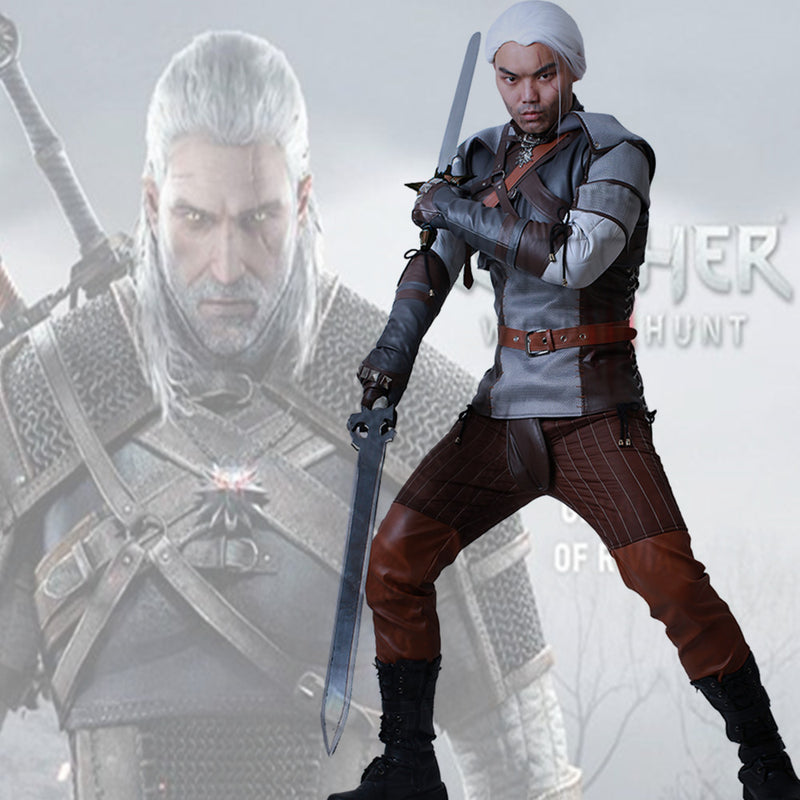 Wild Hunt Geralt of Rivia Cosplay Costume