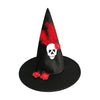 Witch Decorative Cap Halloween Masquerade Party Hat Skeleton Spider Feather Costume Performance Cosplay Cap Halloween Supplies